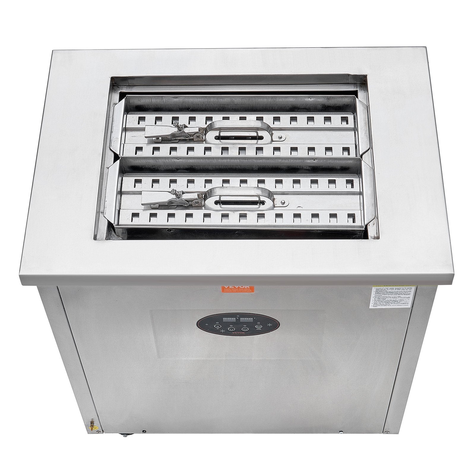VEVOR Commercial Popsicle Machine, 2 Mould Set - 52 PCS Ice Pops Making Machine, Stainless Steel Commercial Ice Lolly Maker, Ice Sticks Popsicle Machine for Bar, Cafes, Milktea Store (26PCS / Mould Se 