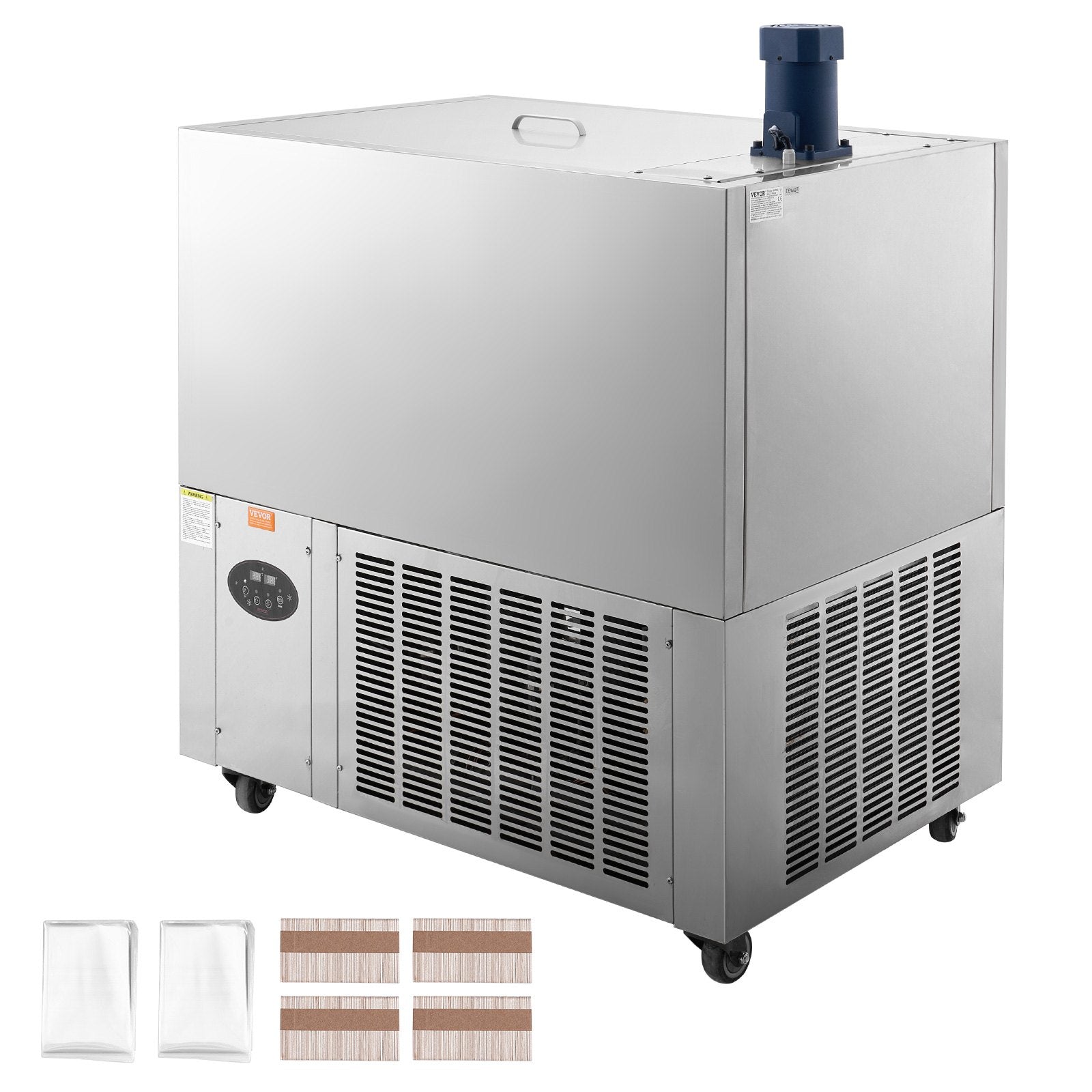 VEVOR Commercial Popsicle Machine, 4 Mould Set - 120 PCS Ice Pops Making Machine, Stainless Steel Commercial Ice Lolly Maker, Ice Sticks Popsicle Machine for Bar, Cafes, Milktea Store (30PCS / Mould S 