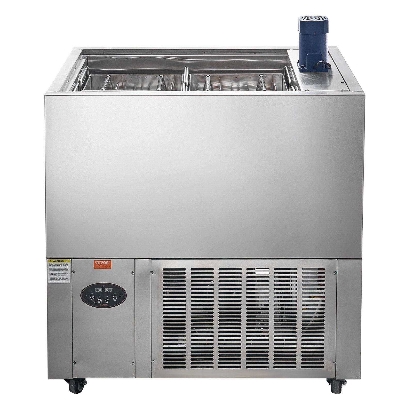 VEVOR Commercial Popsicle Machine, 4 Mould Set - 120 PCS Ice Pops Making Machine, Stainless Steel Commercial Ice Lolly Maker, Ice Sticks Popsicle Machine for Bar, Cafes, Milktea Store (30PCS / Mould S 