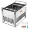 VEVOR Commercial Popsicle Molds 40PCS Round-Head Ice Pop Molds with Double Slot