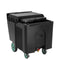 VEVOR Commercial Ice Bin 61.6 L Portable Ice Caddy with Sliding Lid and 4 Wheels