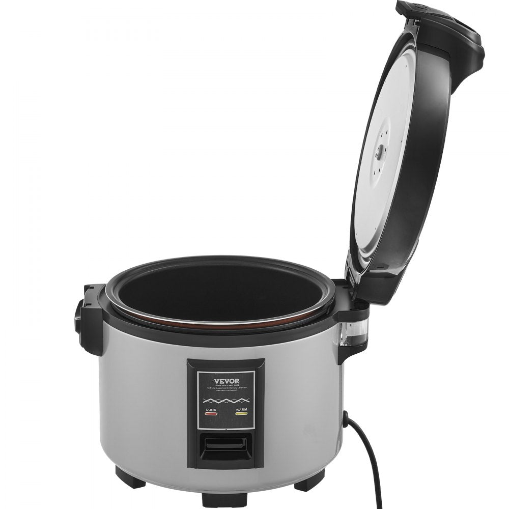 VEVOR Commercial Rice Cooker 45-Cup Non-Stick Pot 9L 12H Keep Warm Restaurant 