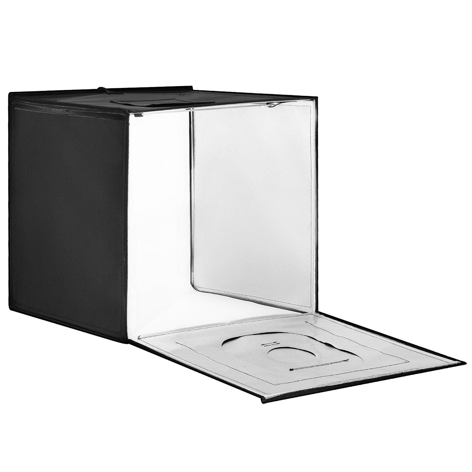 VEVOR Photo Studio Light Box 24"x24" 3000-5600K Adjustable 3 Color Temperatures 