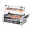 VEVOR Electric 12 Hot Dog 5 Roller Commercial Grill Cooker Machine Cover 750W