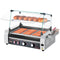 VEVOR Electric 18 Hot Dog 7 Roller Commercial Grill Cooker Machine Cover 1050W