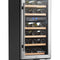VEVOR Wine Cooler 28 Bottle Dual Zone Mini Wine Fridge Glass Door Temp Control