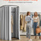 VEVOR Fitting Room Portable Dressing Room 39 in Privacy Space (Semicircular)