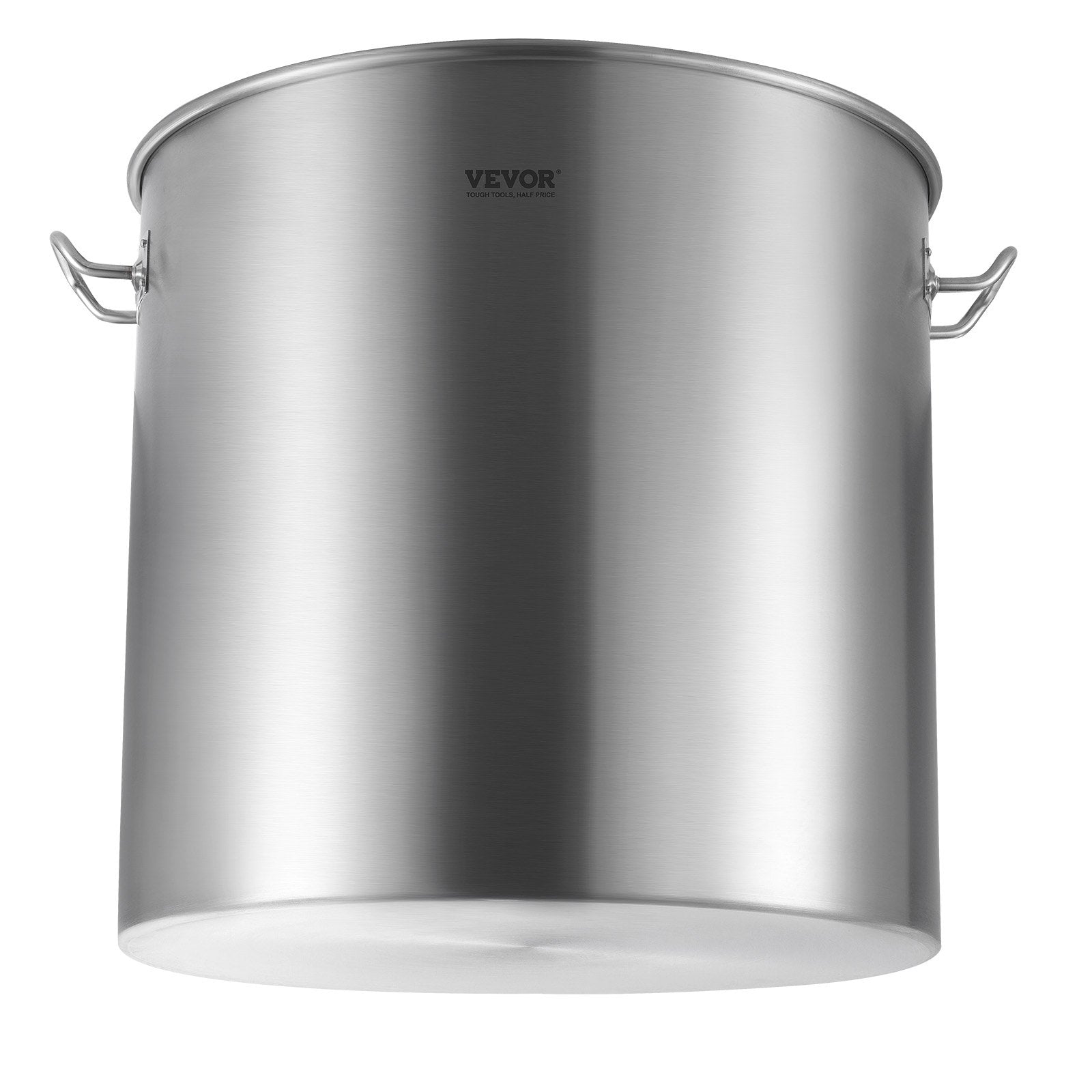 VEVOR 100QT Stainless Steel Stockpot Cooking Kitchen Sauce Pot with Basket Lid 