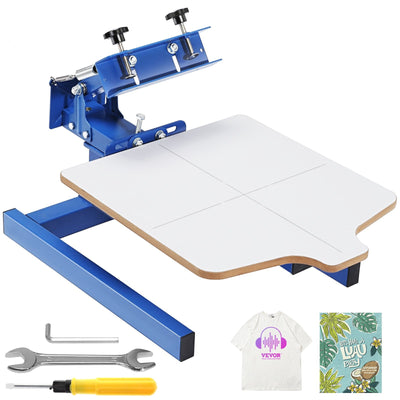 VEVOR 1 Color 1 Station Silk Screening Screenprint Press Screen Printing Machine 