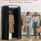 VEVOR Fitting Room Portable Dressing Room 39 x 37 x 79 in Privacy Space (Black)