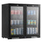 VEVOR Commercial Beverage Refrigerator Cooler 246 Can Fridge with Glass Doors