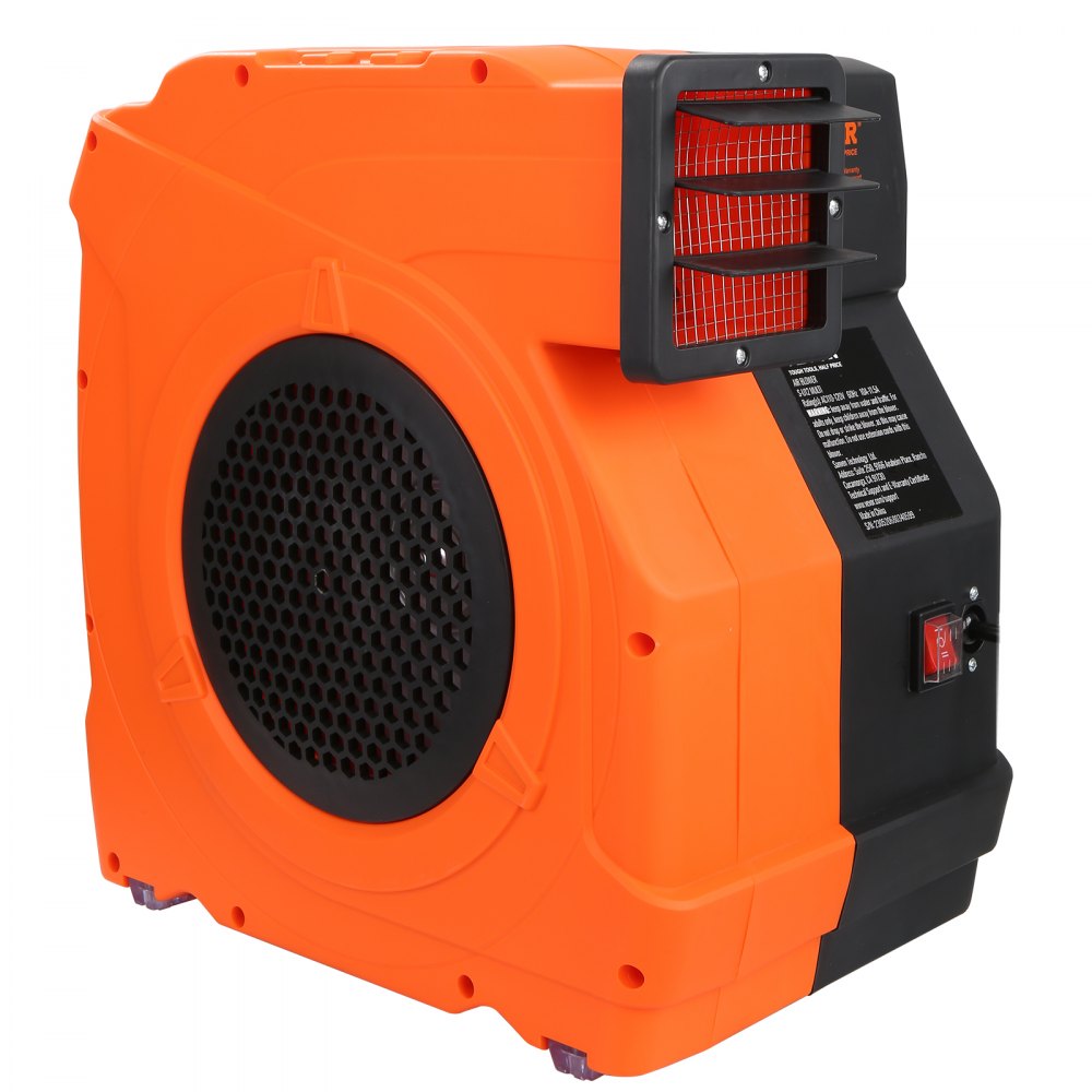 VEVOR Inflatable Blower, 1100W, 1.5 & 1.7 HP Bounce House Blower, Pump Commercial Air Blower for Inflatables, 3100 RPM Bouncy Castle Electric Fan for Bounce House, Waterslides, Tested to UL Standards 