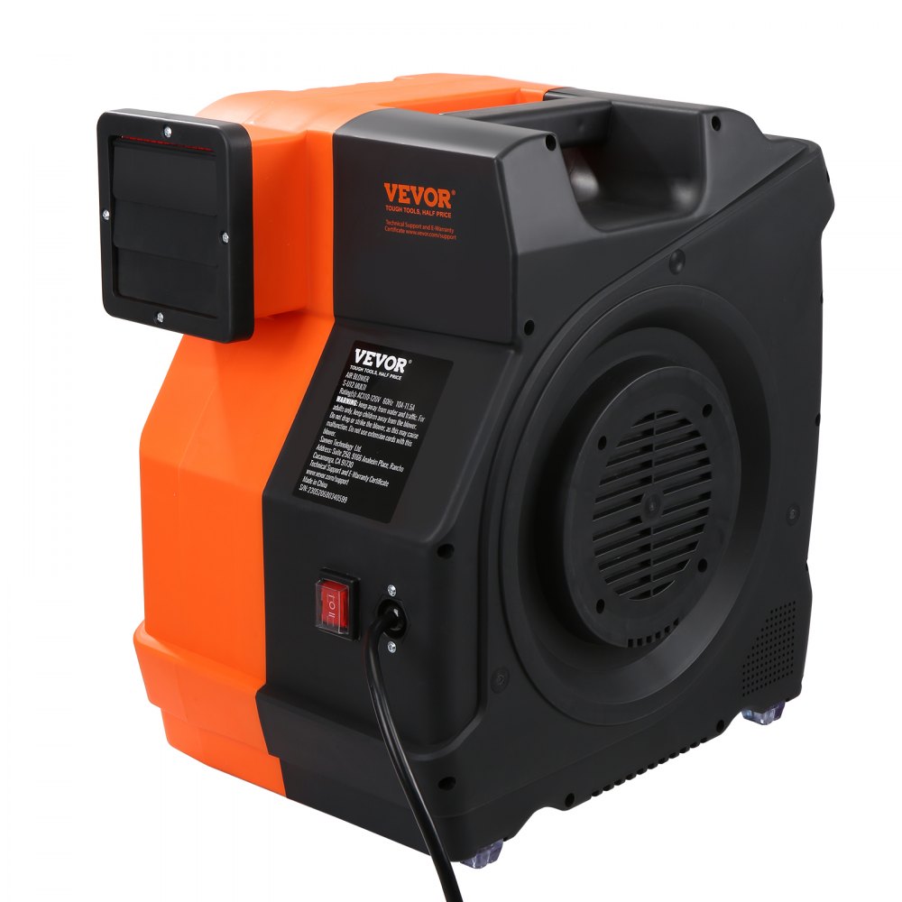 VEVOR Inflatable Blower, 1100W, 1.5 & 1.7 HP Bounce House Blower, Pump Commercial Air Blower for Inflatables, 3100 RPM Bouncy Castle Electric Fan for Bounce House, Waterslides, Tested to UL Standards 
