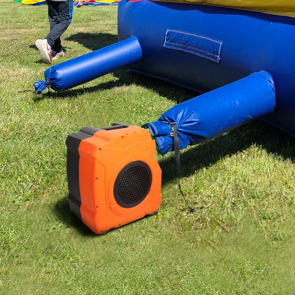 VEVOR Inflatable Blower, 1500W, 2 & 2.1 HP Bounce House Blower, Pump Commercial Air Blower for Inflatables, 3100 RPM Bouncy Castle Electric Fan Perfect for Bounce House, Tested to UL Standards 