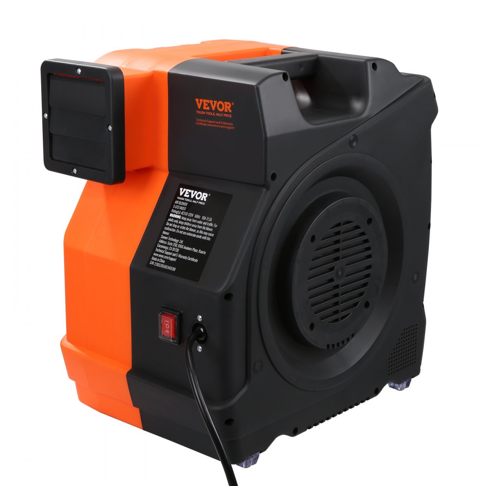 VEVOR Inflatable Blower, 1500W, 2 & 2.1 HP Bounce House Blower, Pump Commercial Air Blower for Inflatables, 3100 RPM Bouncy Castle Electric Fan Perfect for Bounce House, Tested to UL Standards 
