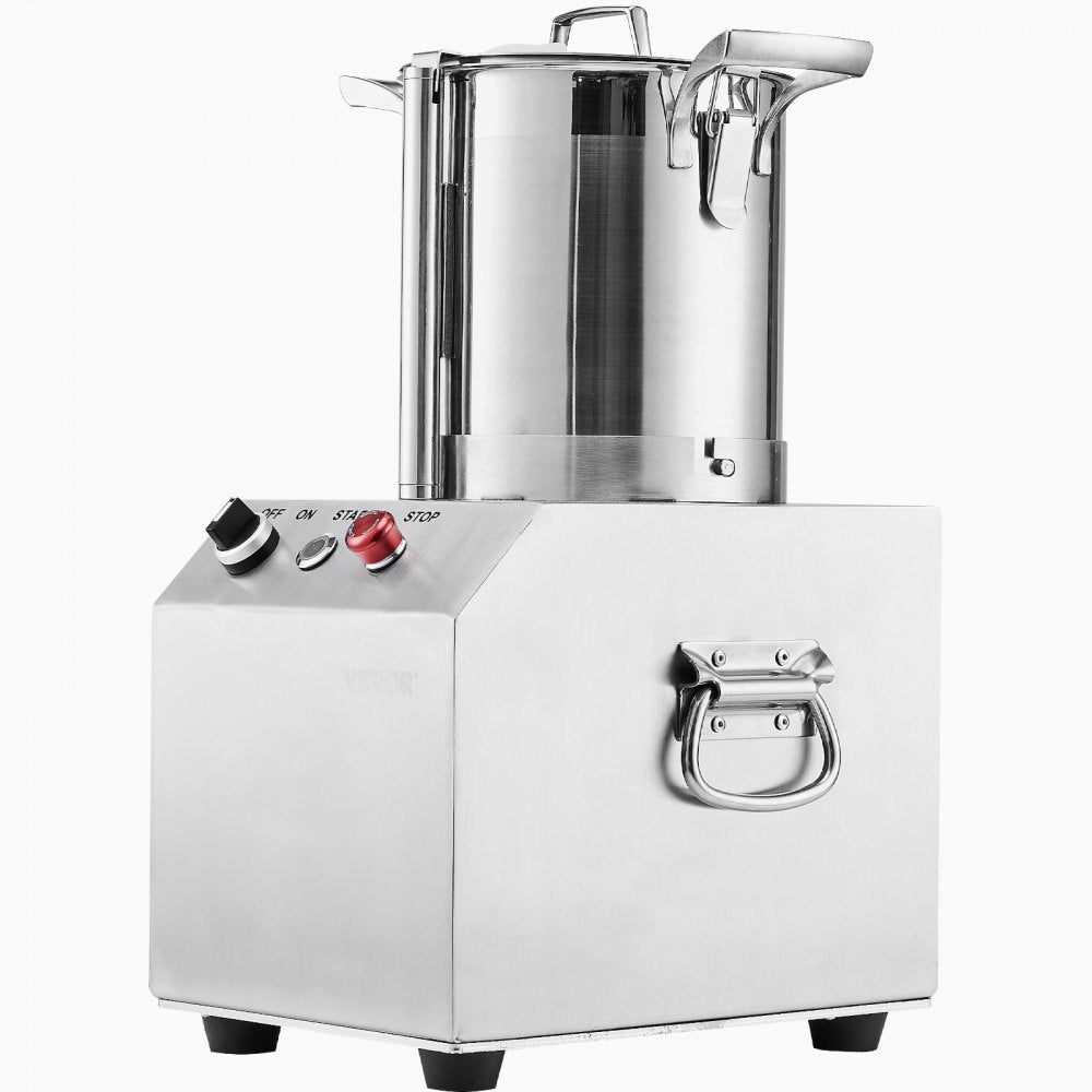 VEVOR Food Processor Vegetable Chopper 4.3Qt Food-Grade Stainless Steel Blender 
