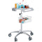 VEVOR Medical Cart, Salon Cart with Wheels, Mobile Trolley Cart 26.77
