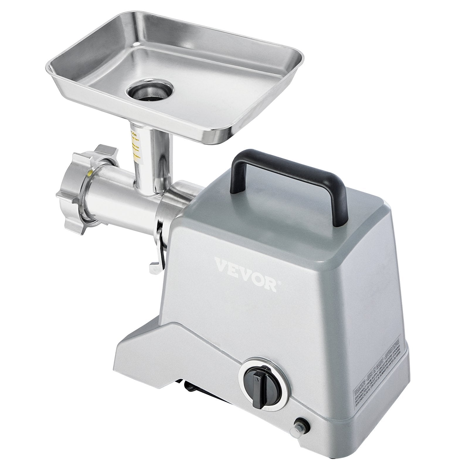 VEVOR Commercial Electric Meat Grinder 5 Lb/Min Capacity 575W Sausage Stuffer 