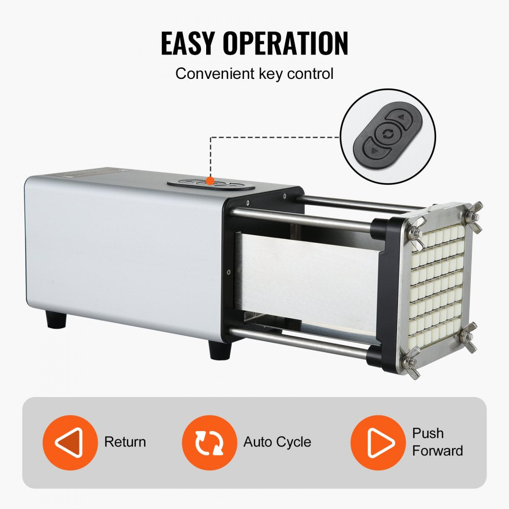 VEVOR Electric French Fry Cutter Stainless Steel Potato Vegetable Slicer Chopper 