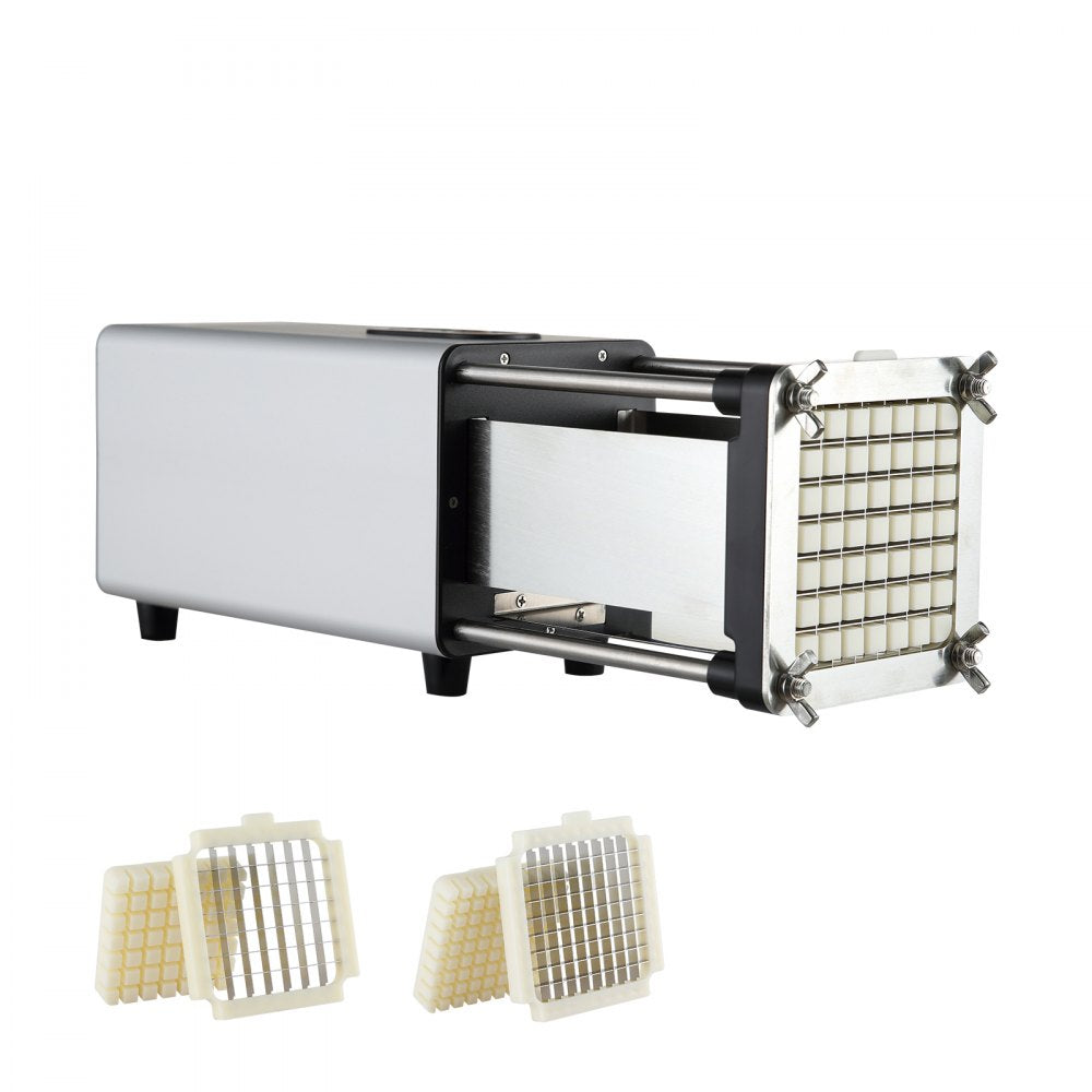 VEVOR Electric French Fry Cutter Stainless Steel Potato Vegetable Slicer Chopper 