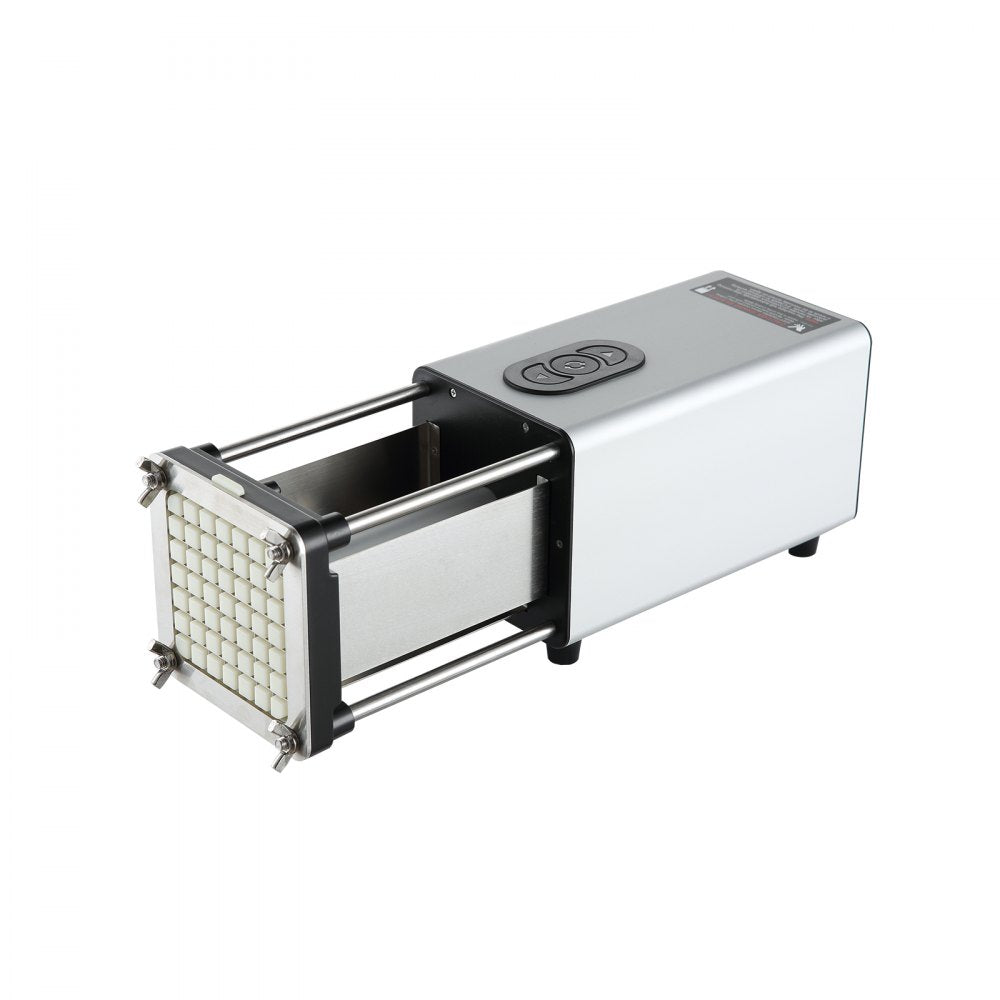 VEVOR Electric French Fry Cutter Stainless Steel Potato Vegetable Slicer Chopper 