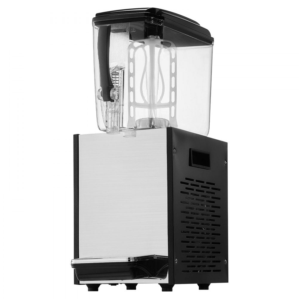 VEVOR Commercial Beverage Dispenser 12L Cold Juice Ice Drink Dispenser for Party 