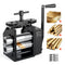 4-in-1 Manual Jewelry Rolling Mill – Flat, Round, Square & Half-Round Metal Roller