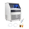 VEVOR 300lbs/24H Commercial Ice Maker, 126 Ice Cubes in 15 Minutes, Freestanding Ice Maker Machine with 88lbs Large Storage Capacity for Bar Office Restaurant, with LED Digital Display & Self-Cleaning