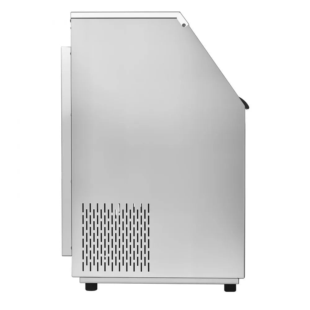 VEVOR 300lbs/24H Commercial Ice Maker, 126 Ice Cubes in 15 Minutes, Freestanding Ice Maker Machine with 88lbs Large Storage Capacity for Bar Office Restaurant, with LED Digital Display & Self-Cleaning 