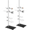 VEVOR Lab Stand Support, Laboratory Retort Support Stand 2 Sets, Steel Lab Stand 23.6
