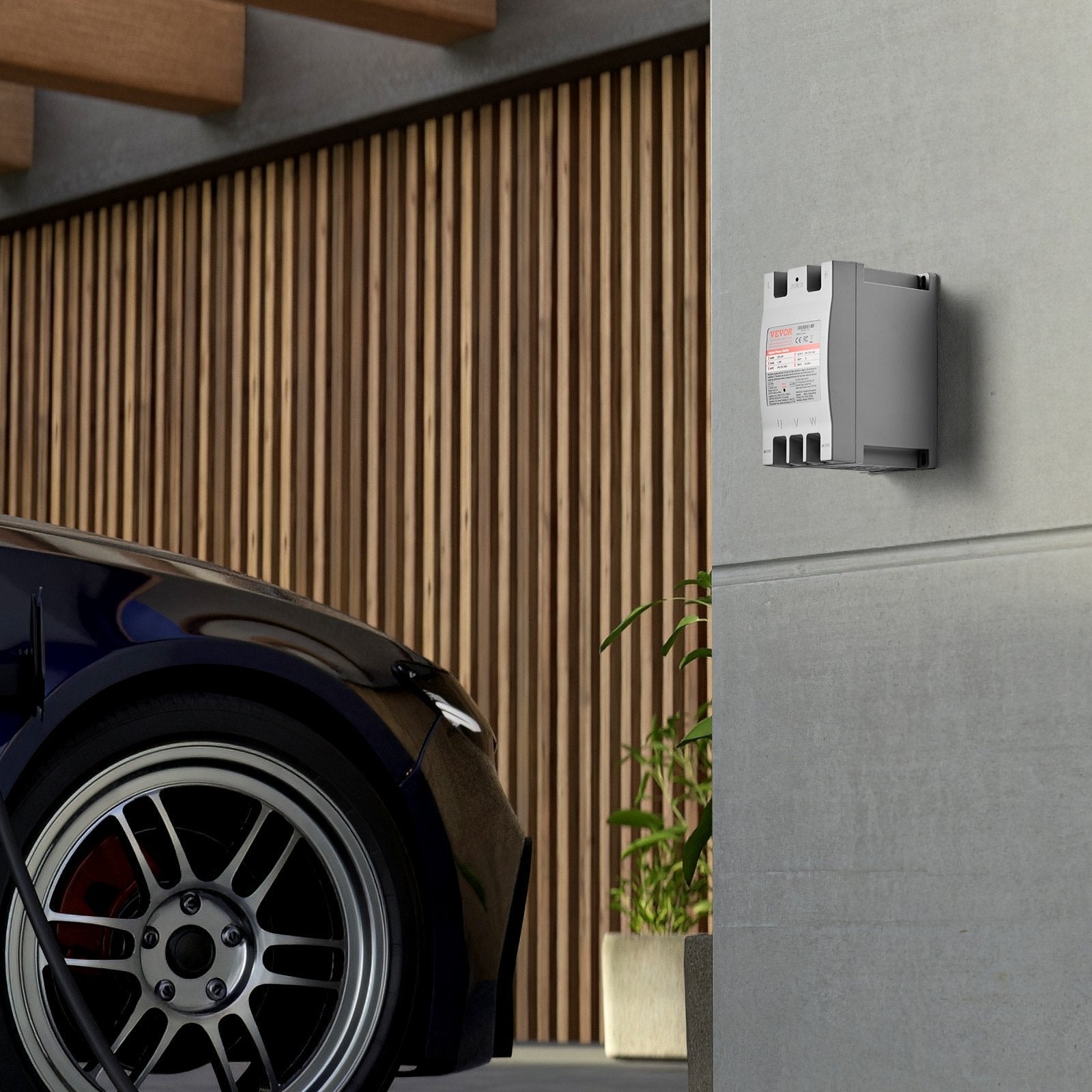 VEVOR 3 Phase Converter 2HP 7A 220V Single to 3 Phase 220V-240V Input/Output 