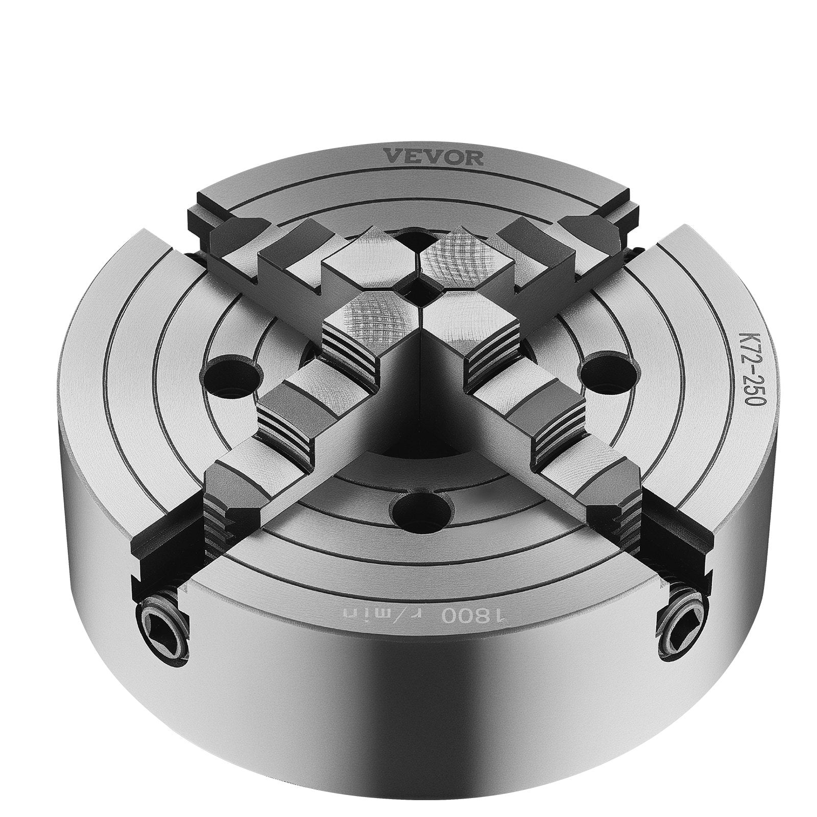 VEVOR 10 in 4-Jaw Self-Centering Lathe Chuck for Lathe Drilling Milling Machine 