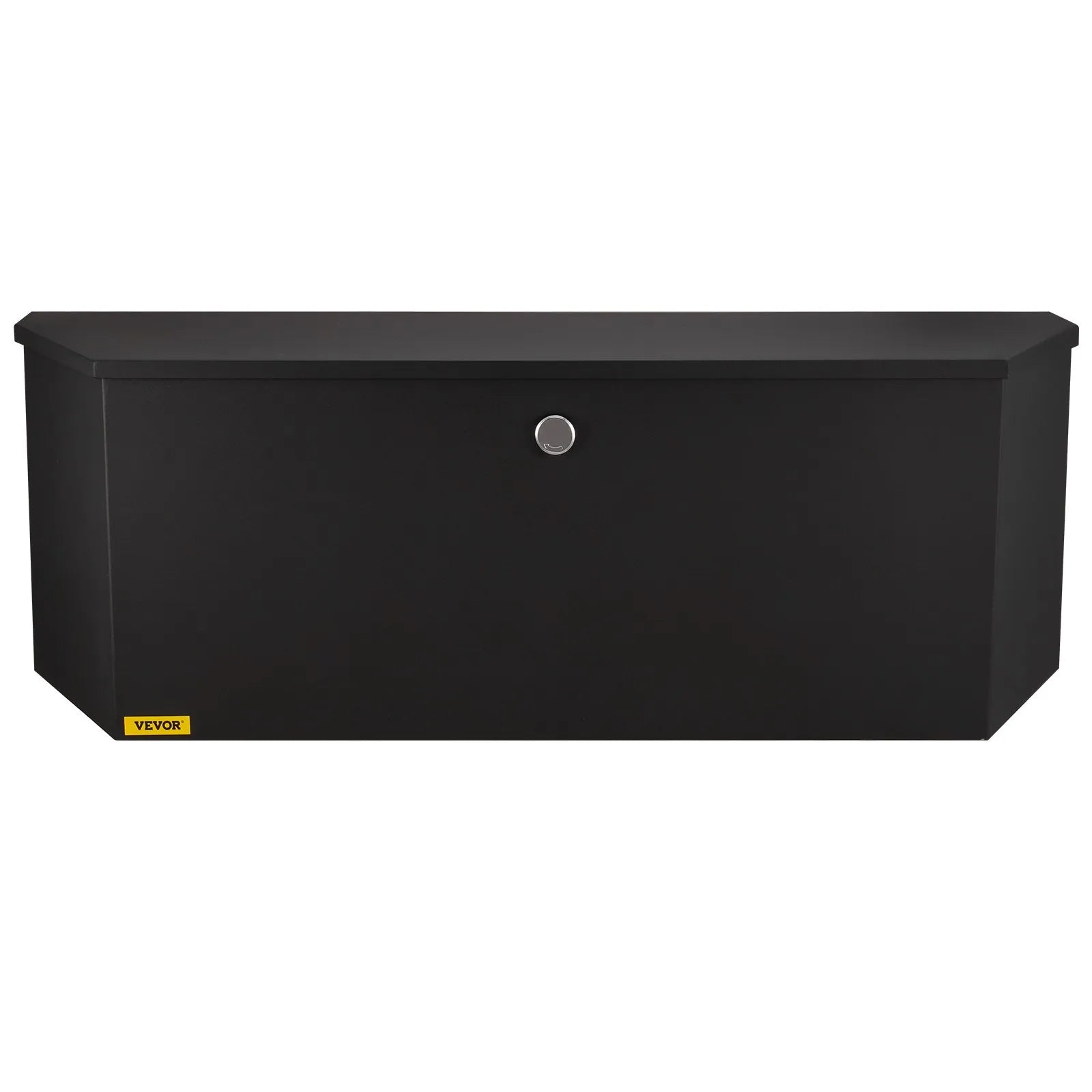 VEVOR Trailer Tongue Box, Carbon Steel Tongue Box Tool Chest, Heavy Duty Trailer Box Storage with Lock and Keys, Utility Trailer Tongue Tool Box for Pickup Truck Bed, RV Trailer, 36"x12"x12"