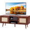 VEVOR Rattan TV Stand for 55