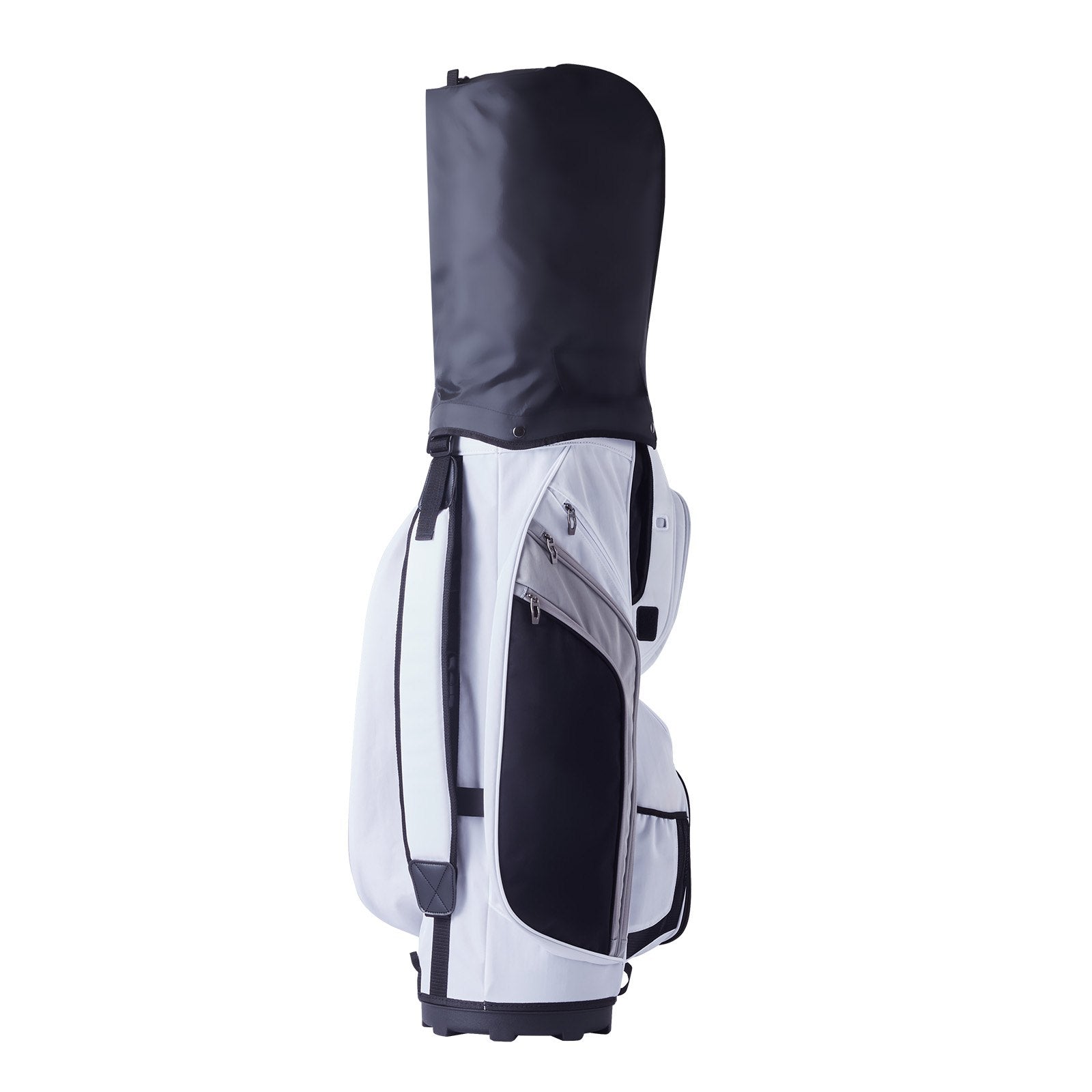 VEVOR Golf Cart Bag with 14 Way Organizer Divider Top, 36” 13 Pockets Premium Nylon Cart Bag, Durable Golf Bags with Handles & Dust Cover & Detachable Straps for Men & Women, White Color-Block 