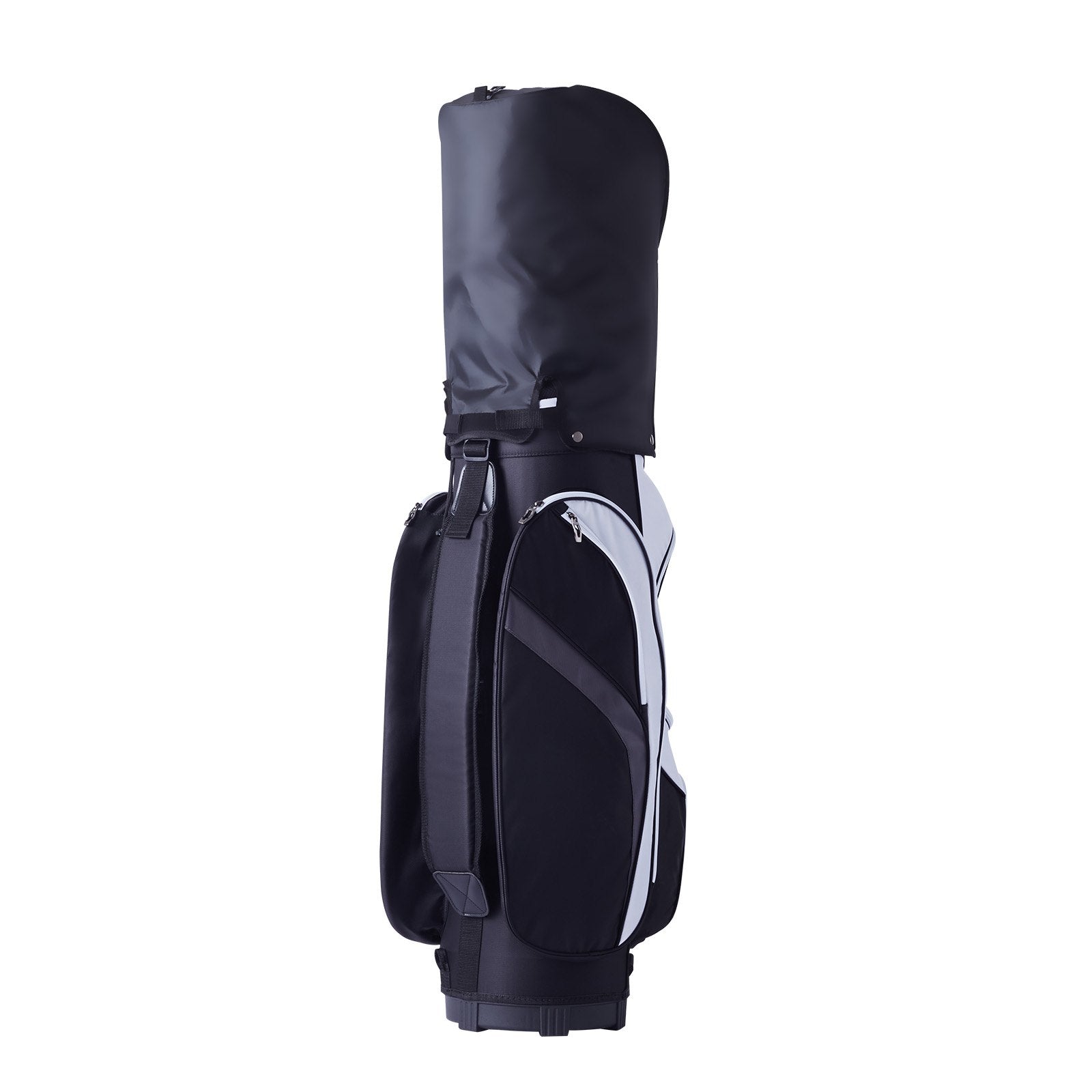 VEVOR Golf Cart Bag with 14 Way Organizer Divider Top, 36” Multiple Pockets Premium Nylon Cart Bag, Durable Golf Bags with Handles & Dust Cover & Detachable Straps for Men & Women, Black Color-Block 