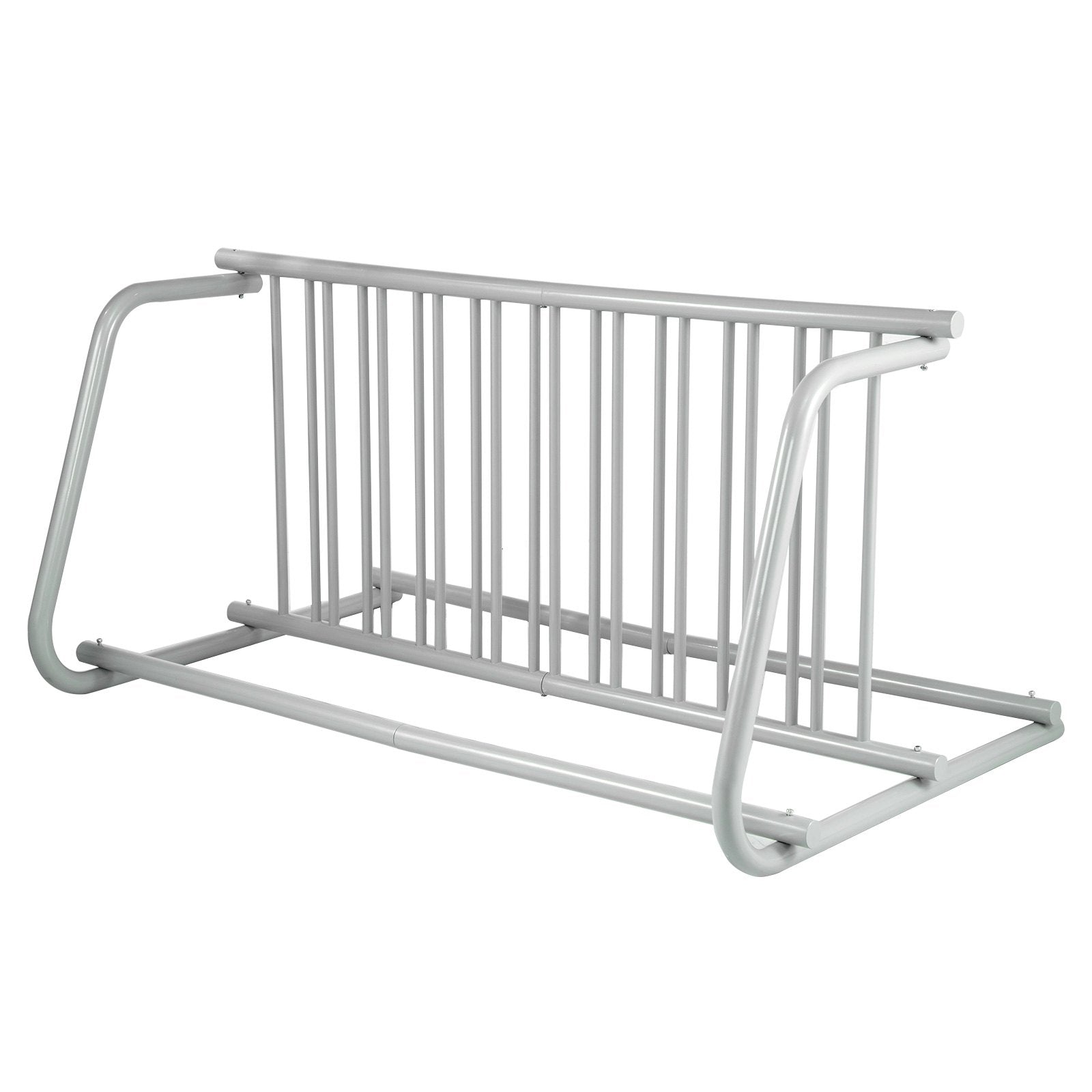 Floor Bike Rack 10 Holders Dual-side Storage Stand For Garages Streets Yards 