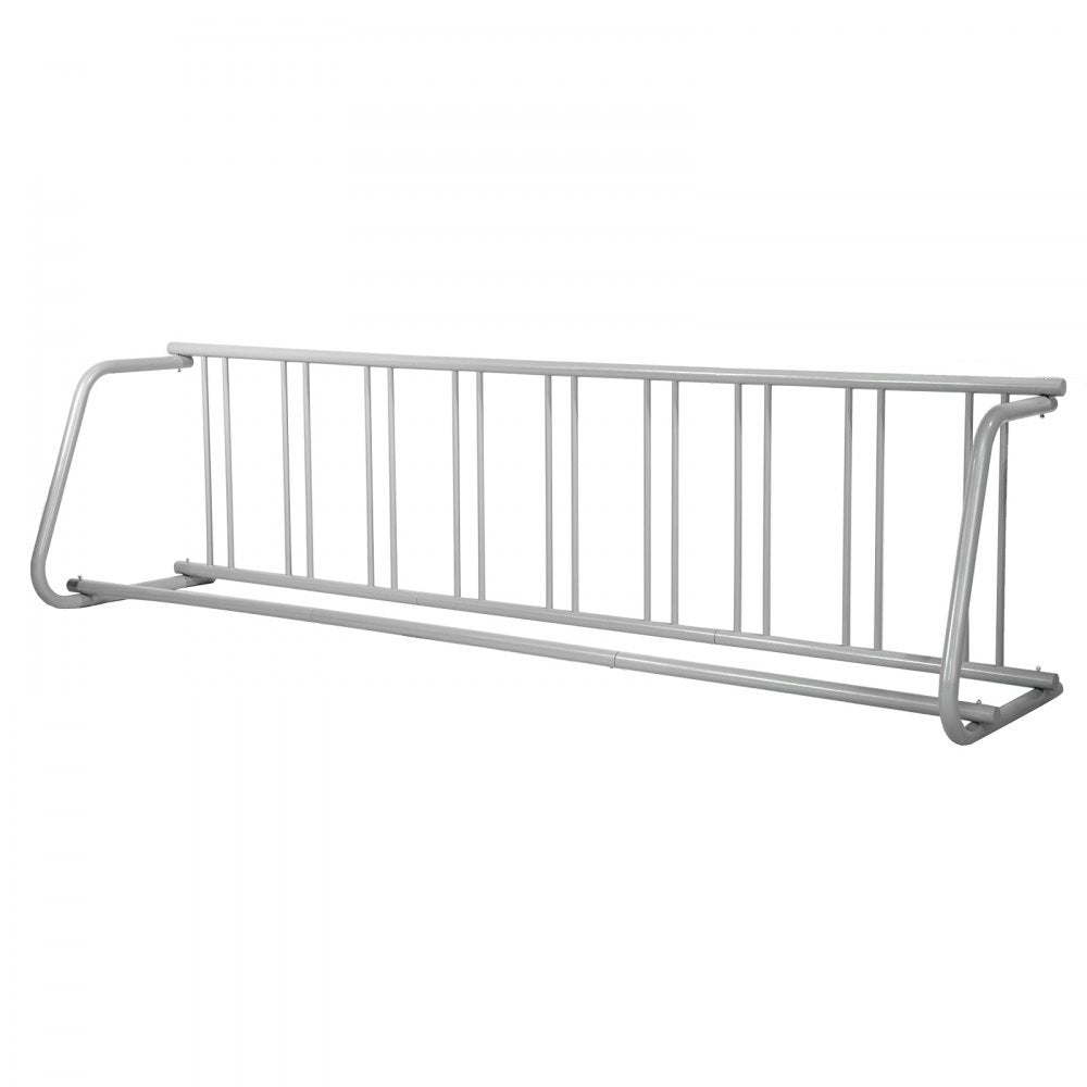 VEVOR Floor Bike Rack 9 Holders,All-Steel Grid Bike Rack 111\" Length,Single-side Storage Stand,For Garages Streets Yards 