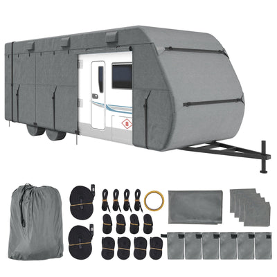 VEVOR Trailer Travel RV Cover 28-31 ft Class A Camper Cover 300D Oxford Fabric 