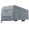 VEVOR Travel Trailer Cover, 20-22' RV Cover, 4-Layer Non-Woven Fabric Camper Cover, Waterproof, Windproof And Wear-Resistant Class A RV Cover, Rip-Stop Camper Cover with Storage Bag and Patches