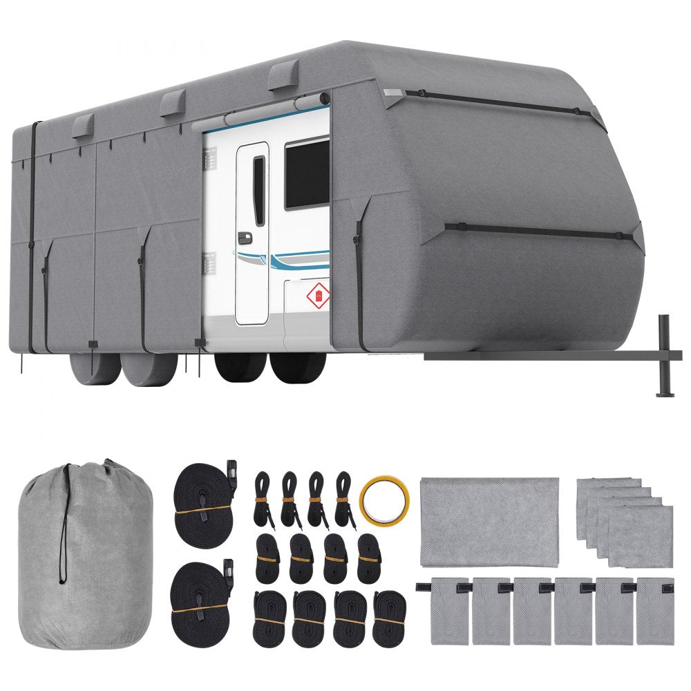 VEVOR Trailer Travel RV Cover 20-22 ft Class A Camper Cover Non-Woven Fabric 