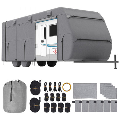 VEVOR Trailer Travel RV Cover 20-22 ft Class A Camper Cover Non-Woven Fabric 