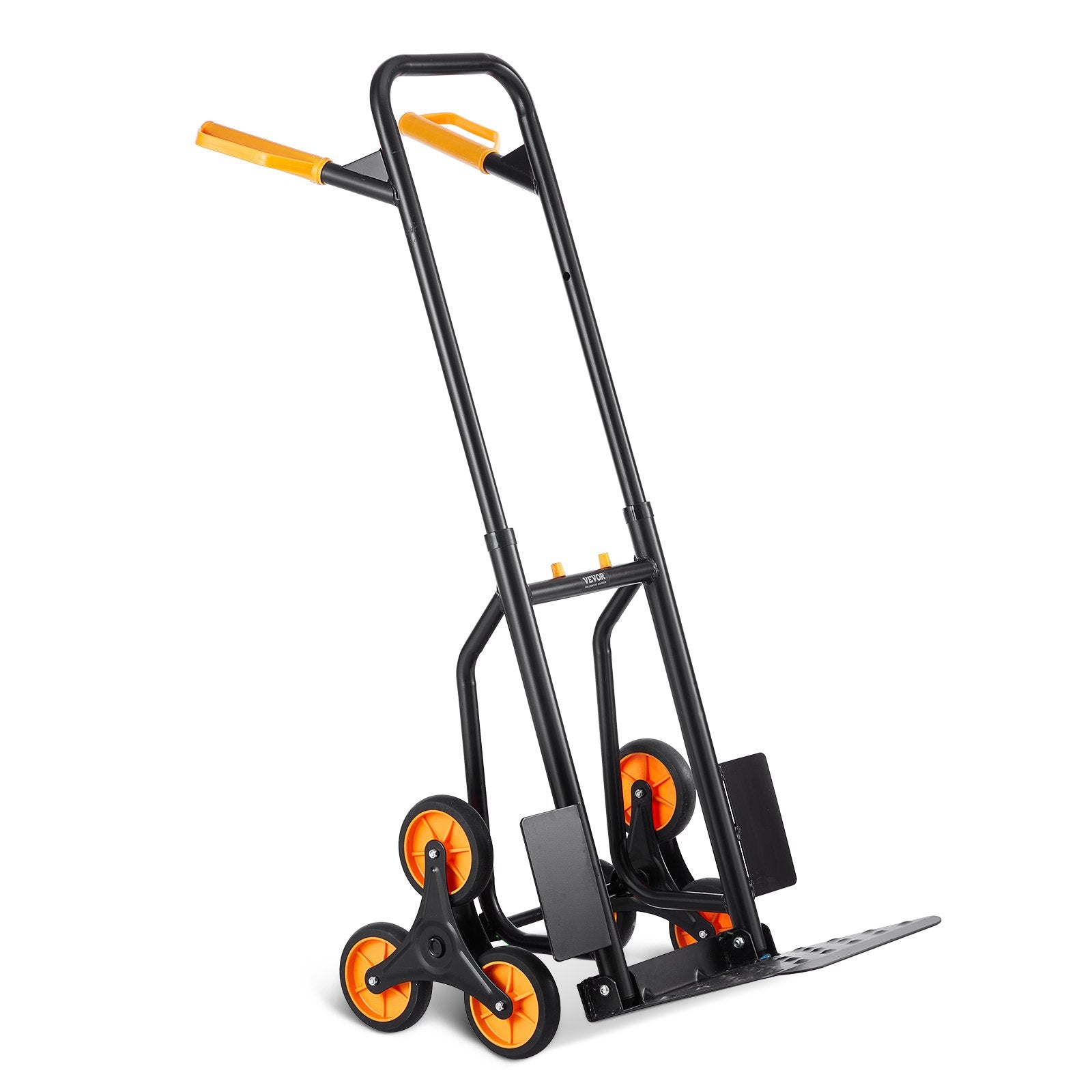 VEVOR Stair Climbing Cart Heavy Duty Folding Hand Truck Dolly 440 lbs 6 Wheels 