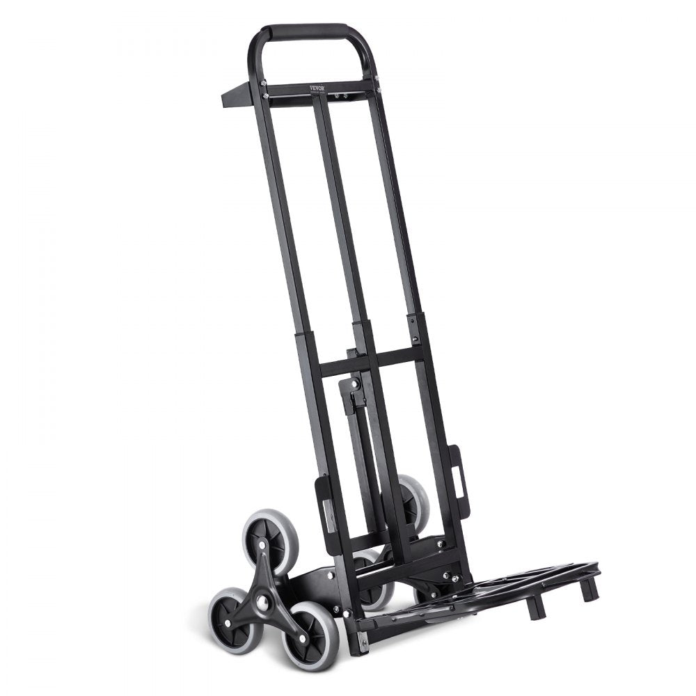 VEVOR Stair Climbing Cart Heavy Duty Folding Hand Truck Dolly 460 lbs 6 Wheels 