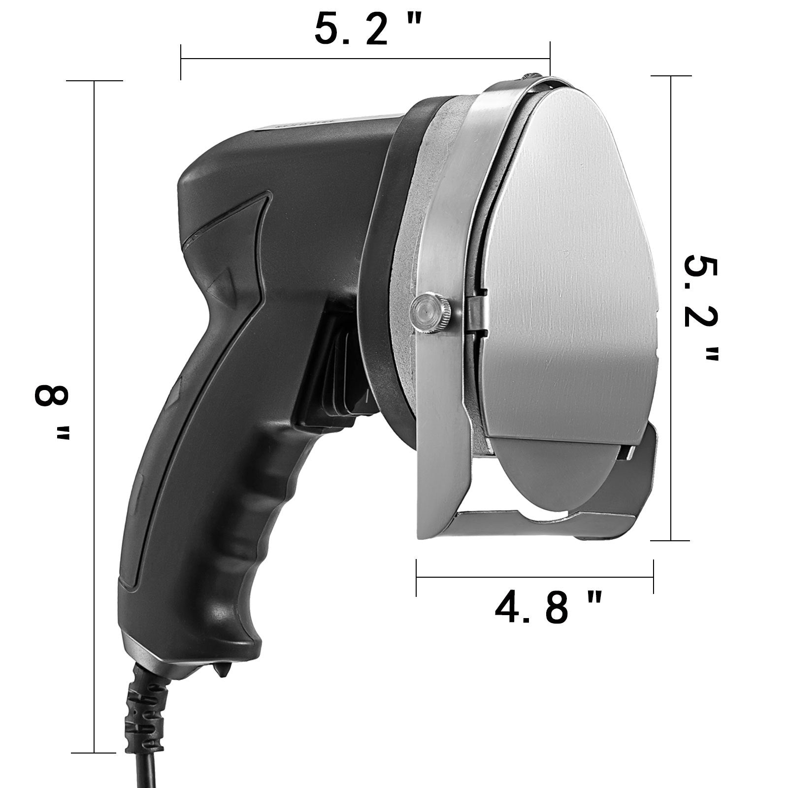 VEVOR 110V Electric Kebab Knife 80W Handheld Wireless Electric Kebab Meat Slicer with 2 Blades Professional Electric Kebab Knife for Lamb, Pork, and Chicken (Wireless Kebab Slicer) 