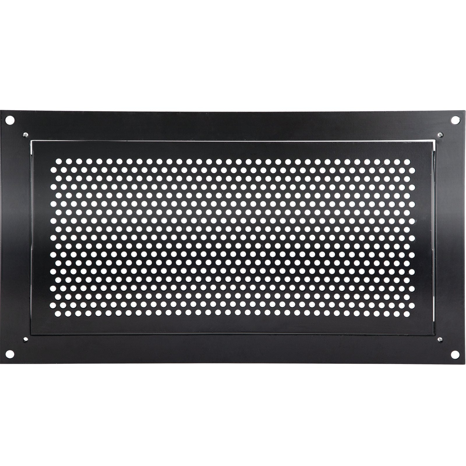 VEVOR Flood Vent, 8" x 16" x 2" Depth Foundation Flood Vent, to Reduce Foundation Damage and Flood Risk, Black, Wall Mounted, for Crawl Spaces,Garages & Full Height Enclosures 