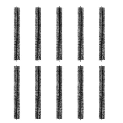 VEVOR Gutter Brush, 30 Feet Total Length 4.33 inch Diameter Gutter Cleaning Tools, Ground-Level Gutter Brush Leaf Guard for 5 Inch Gutters, Easily Clear roof Leaves and Debris, 10 Pack 