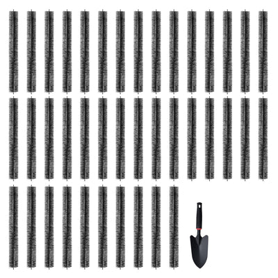 VEVOR Gutter Brush, 120 Feet Total Length 4.33 inch Diameter Gutter Cleaning Tools, Ground-Level Gutter Brush Leaf Guard for 5 Inch Gutters, Easily Clear roof Leaves and Debris, 40 Pack 