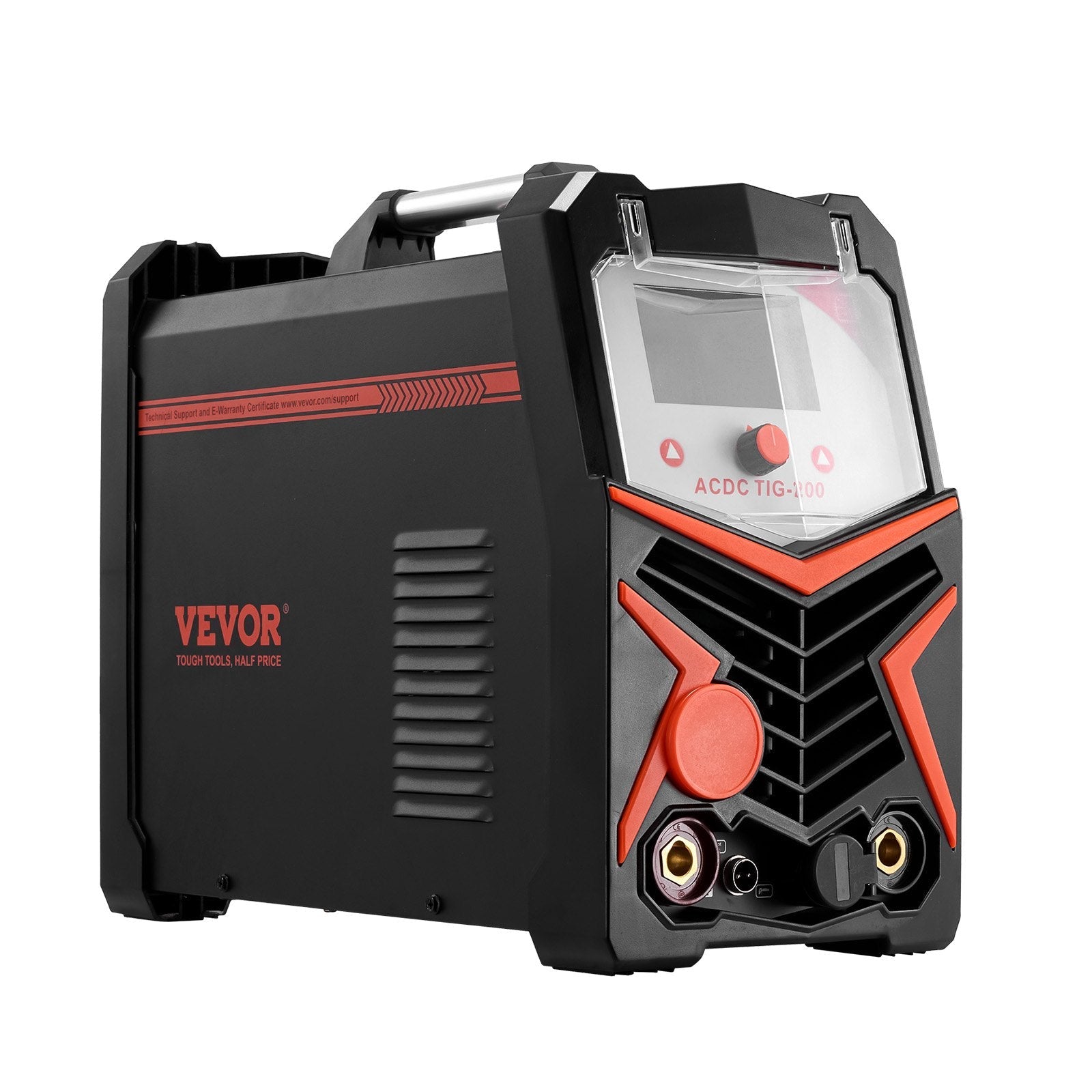 VEVOR TIG Welder 6-In-1 AC/DC Welding Machine Pulse Spot MMA Stick IGBT LED 