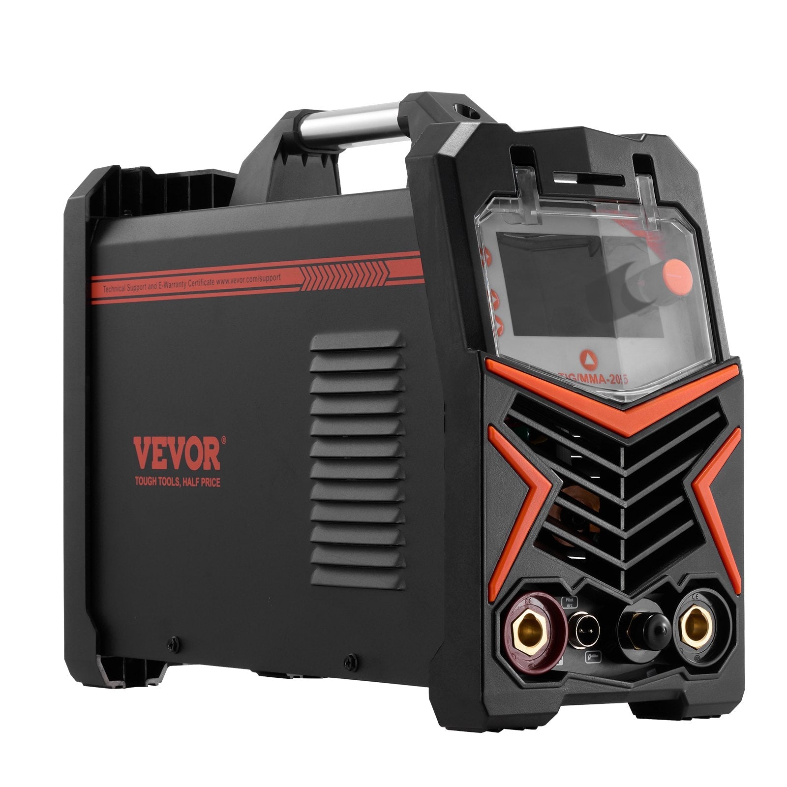 VEVOR TIG Welder 3-In-1 Welding Machine Pulse MMA Stick IGBT Inverter LED 